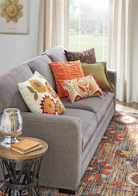 Throw Pillows And Sofa Pillows Home Living Room Living Room Orange