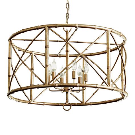 Bamboo 6 Light Chandelier