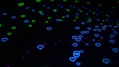 Neon Hearts Animated Video Background Stock Video Footage Storyblocks