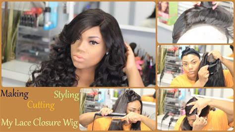 How To Make A Lace Closure Wig Start To Finish Charlion Patrice