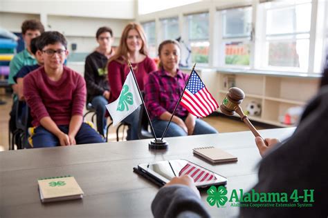 Effective 4 H Club Meetings Alabama Cooperative Extension System