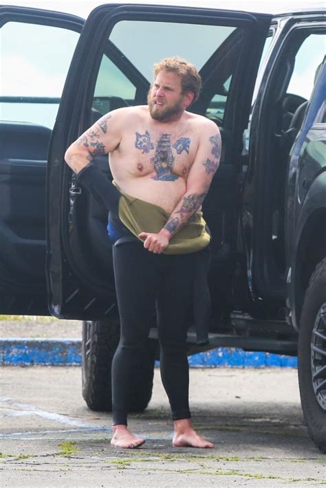 Jonah Hill Wipes Out Before Taking Shirtless Selfies On Surfing Trip In Malibu The Irish Sun