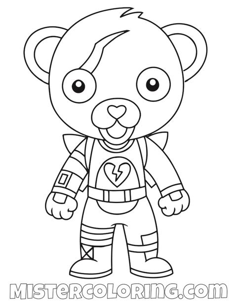 fortnite coloring pages  kids mister coloring coloring pages  boys cartoon coloring