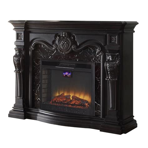 Maybe you would like to learn more about one of these? FEBO FLAME 62-in W Black Fan-forced Electric Fireplace at ...