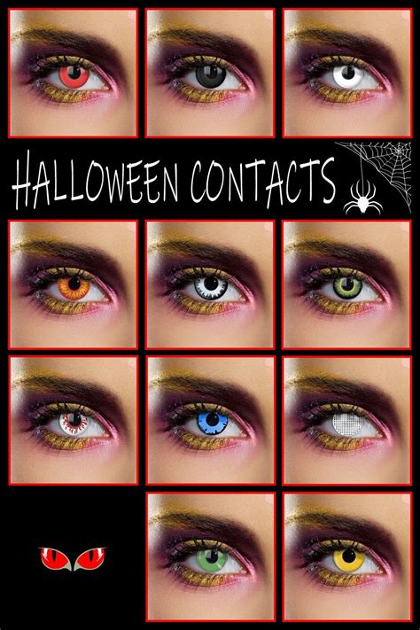 Spooky Eyes Quality Halloween Contact Lenses Halloween Contact