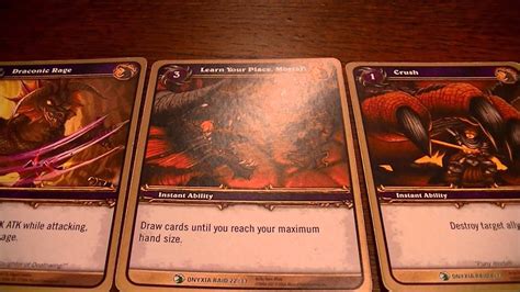 Onyxia S Lair Raid Deck World Of Warcraft Trading Card Game Part