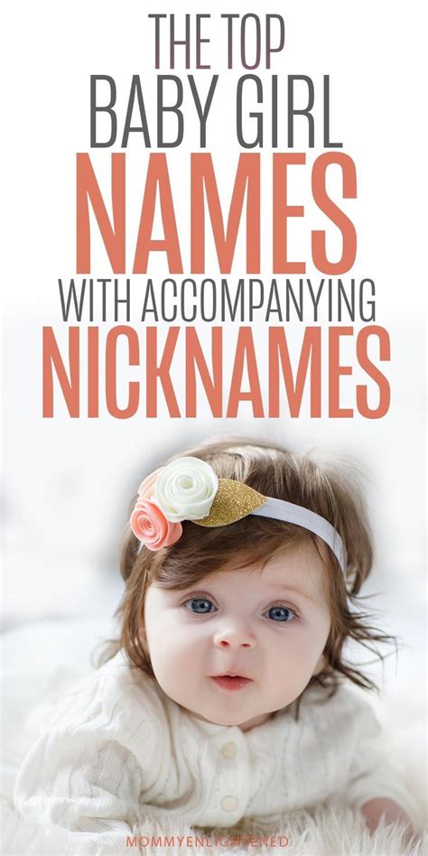 Best Baby Girl Names With Nicknames Includes Meanings Origin Cool