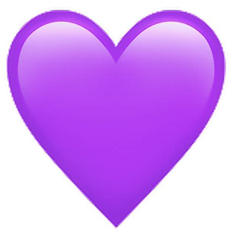 Purple Heart Emoji 💜 Purple Heart Emoji Emoticon Iph