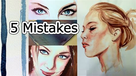Watercolor Tips To Improve Paintings 5 Beginner Mistakes Youtube