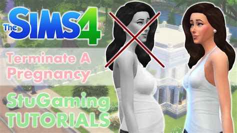 The Sims 4 Mod Tutorial How To Terminate A Pregnancy