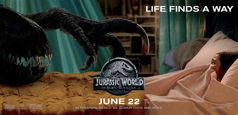 Jurassic World Fallen Kingdom Poster Life Finds A Way Jurassic