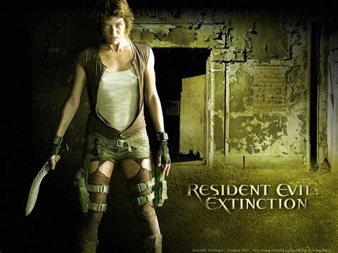 Resident Evil Extinction Milla Jovovich Wallpaper 323020 Fanpop