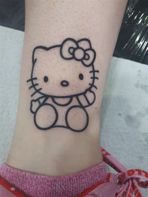 So Happy With My Beautiful Hello Kitty Tattoo Came Out Even Better
