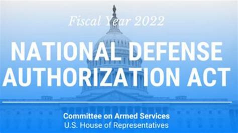 National Defense Authorization Act Fiscal Year 2022 Hr 4350 News And Current Events Uscca