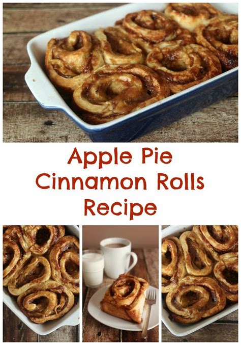 Delicious Apple Pie Cinnamon Rolls Recipe From Scratch