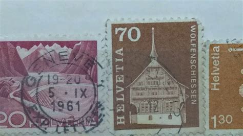 Rare Stamps Helvetia Swiss Youtube