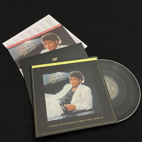 Michael Jackson Thriller Mofi Ultradisc One Step 333rpm Vinyl Lp