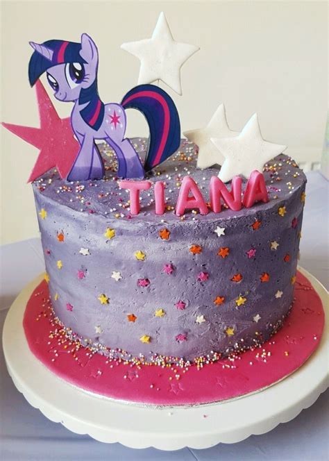 Twilight Sparkle Birthday Cake Made For Tias 5th Birthday My Little