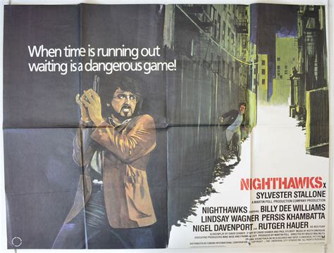 Nighthawks Original Cinema Movie Poster From Pastposters Com British Quad Posters And US