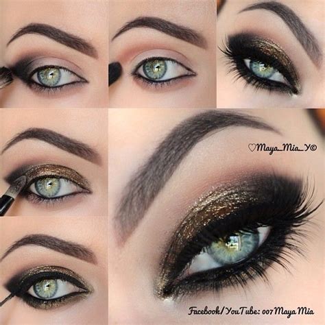 Top 10 Amazing Black Eye Makeup Tutorials Pretty Designs