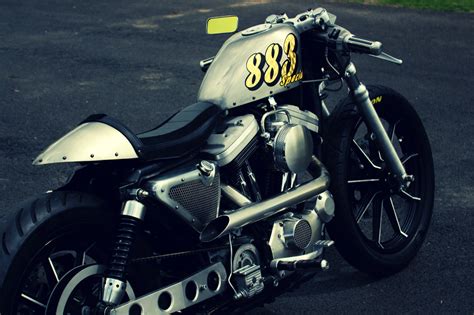 My time has come to part with this cool bike. Harley-Davidson Sportster Café Racer - Silodrome
