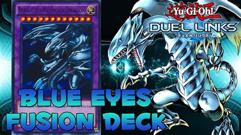 Blue Eyes Ultimate Dragon Deck Yu Gi Oh Duel Links Fusion Deck