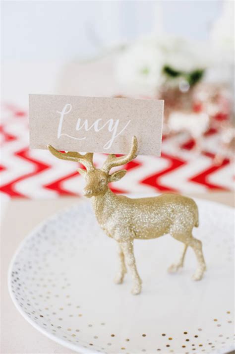 Christmas Wedding Place Settings Ideas And Inspiration