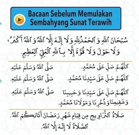 Doa selepas solat tarawih mp3 & mp4. Solat Tarawih Tahun Ni Di Rumah, Persiapkan Dulu Dengan ...