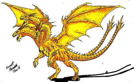 He is the archenemy of godzilla. Rodan, Mothra, & King Ghidorah Designs (2018-) - Page 12 ...