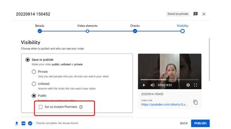 How To Premiere A New Video On Youtube