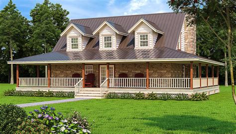 Top Stone House Plans With Wrap Around Porch Important Concept
