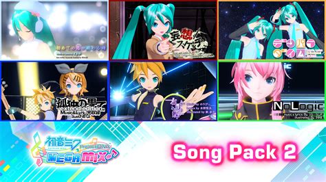 Hatsune Miku Project Diva Mega Mix Song Pack 2 For Nintendo Switch