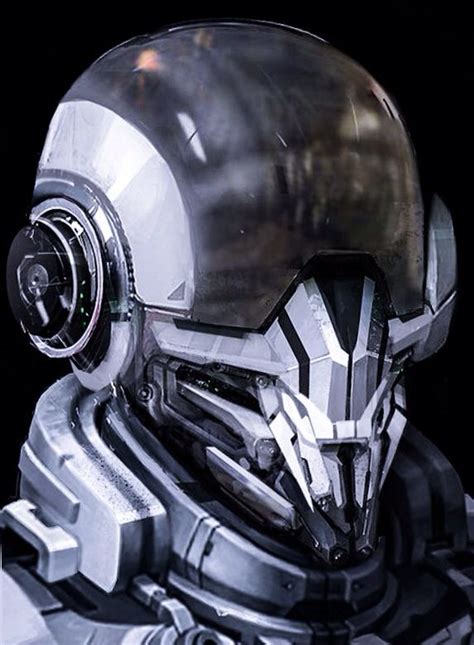Jojo Post Digi Helmet Cyberpunk Android Robot Futuristic Sci Fi
