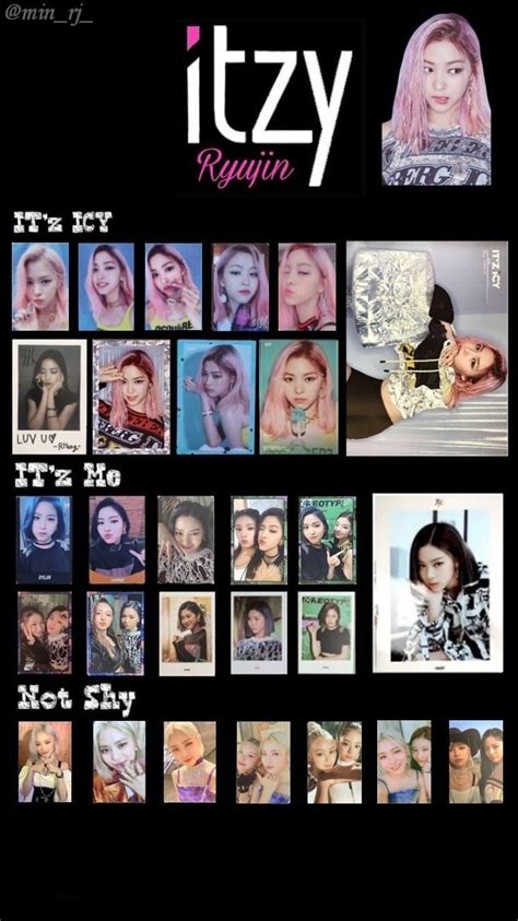 Itzy Official Photocards Stitches