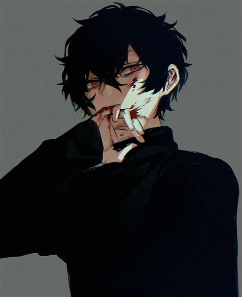 Aesthetic Profile Picture Edgy Aesthetic Anime Boy Icon