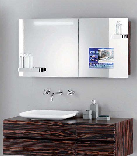 Bathroom Mirror Tv Cabinet Home Design Ideas