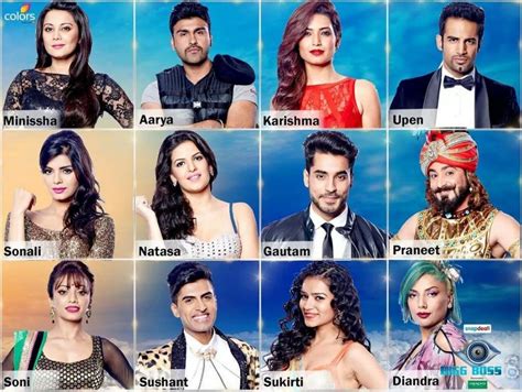 Bigg Boss 8 Contestants You Would Love To Hate In Salmans Show Entertainment Emirates247