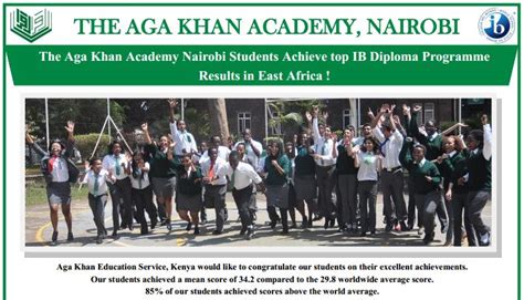 Aga Khan Academy Nairobi Students Achieve Top Ib Diploma Programme