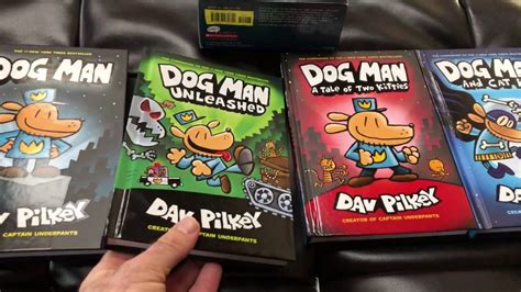 The world is spinning out of control as new villains spill. Dog man book series review all 4 books! - YouTube