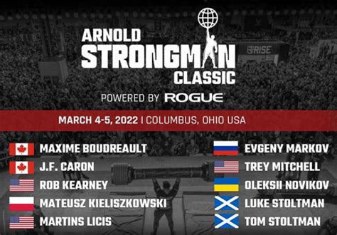 Can A Canadian Win The Arnold Strongman Classic Muscle Insider