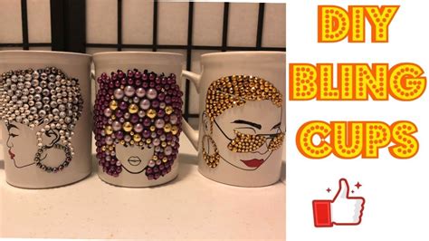 Diy Bling Coffee Mug Vinylcricut Youtube Diy Mug Designs Diy