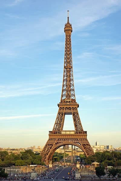 France 000185 Eiffel Tower Early Evening Photos In  Format Free And