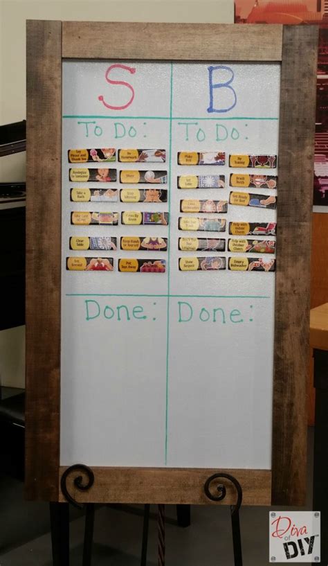 Spring is in the air! Children's Chore Chart That Will Get You Organized Now | Diva of DIY