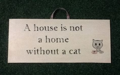 A House Is Not A Home Without A Cathandpaintedbyp