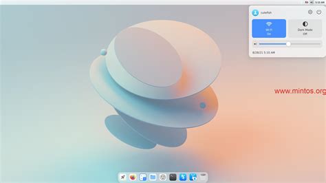 可爱小鱼：cutefish桌面现在有一个基于ubuntu的发行版 薄荷开源网