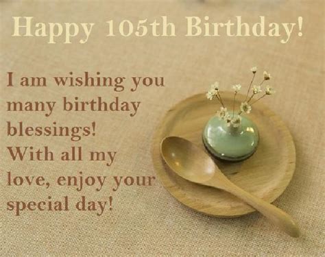 Happy 105th Birthday Wishes Wishesgreeting