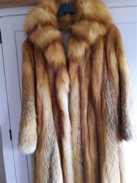 Beautiful Red Fox Fur Coat Hot Sex Picture