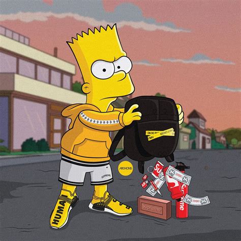 Browse millions of popular black wallpapers and ringtones on zedge and personalize your phone to. Bart Simpson Gangster Dope Wallpapers - sangogiahuy.com