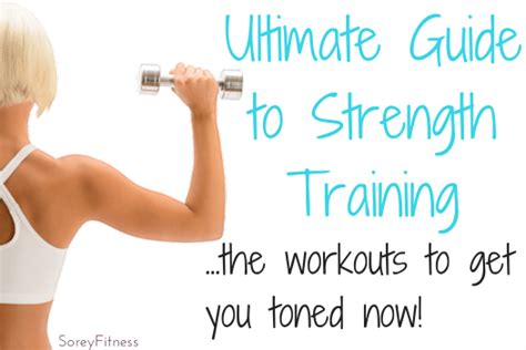 Strength Training Womens Guide To Toned Or Sculpted Muscles