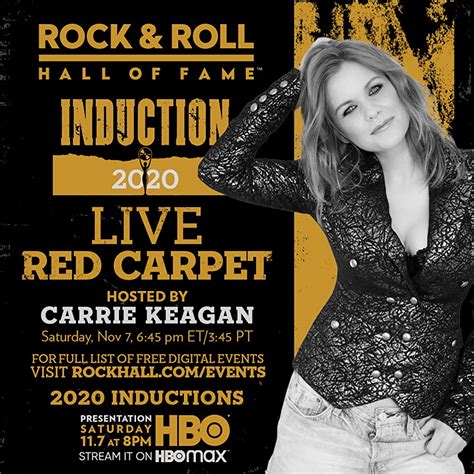 The 2020 Rock Roll Hall Of Fame Induction Ceremony Virtual Red Carpet